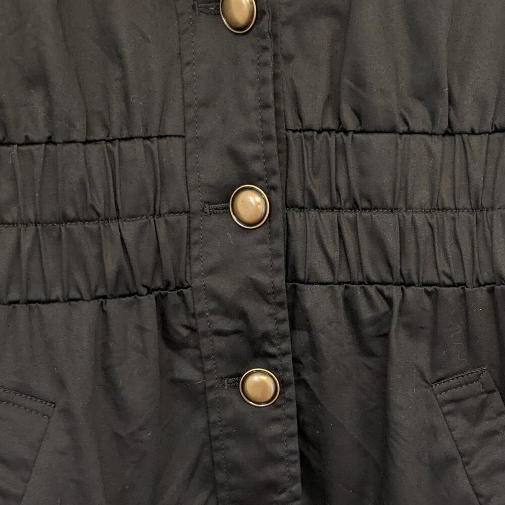 Ambition Womens XL Jacket Windbreaker Pockets Lined Jacket Batwing Sleeves - Picture 5 of 11